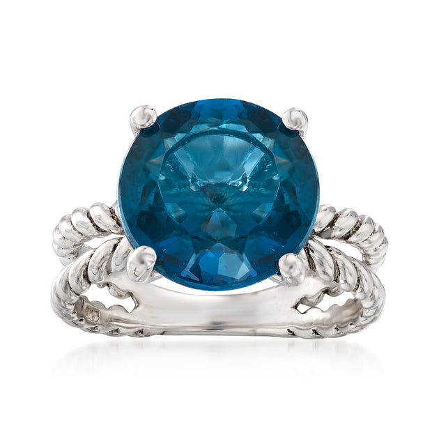 Ross-Simons London Blue Topaz Ring Blue US 9 5