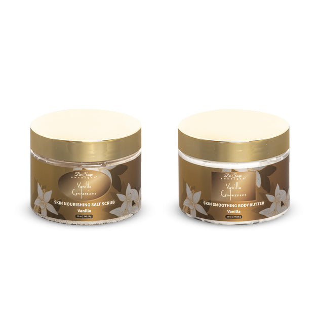 De Soap Boutique Vanilla Confessions Scrub & Butter Set One Size 2