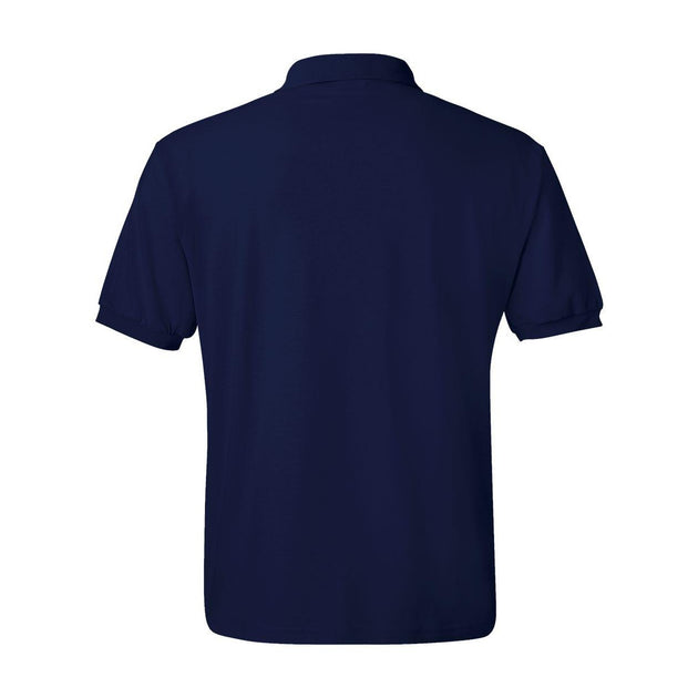Hanes Ecosmart Jersey Polo Blue XLarge 3