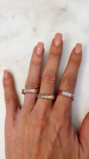 A Blonde and Her Bag Seadrift Wrap Ring Multi US 9 4