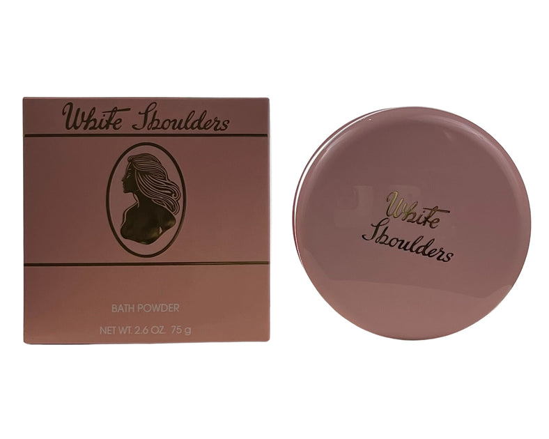 Evyan White Shoulders Dusting Powder White 2.6 oz 2