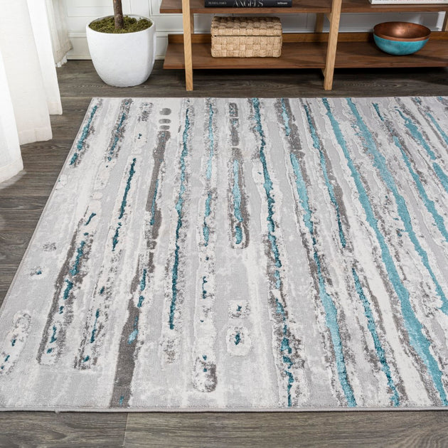 Jonathan Y Batten Area Rug Turquoise 4