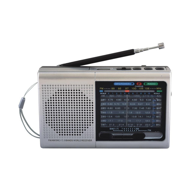 Radio 9 Bandes Supersonic Rouge 4