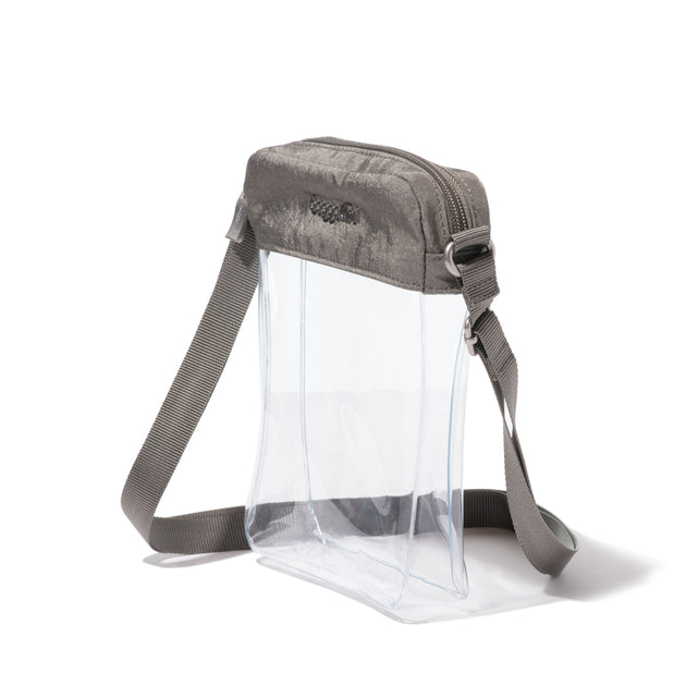 baggallini Clear Stadium Explorer Crossbody Bag Schwarz Einheitsgröße 4