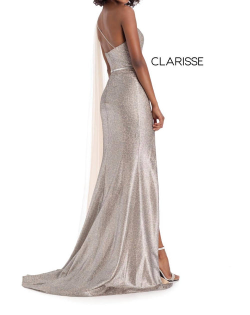 Clarisse 8170 Evening Gown Beige US 2 3