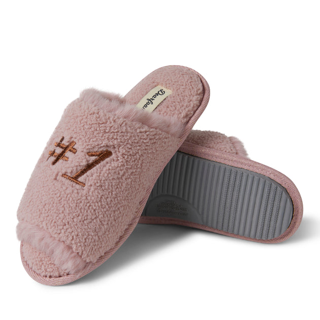Dearfoams Louise Slide Multi Large 4