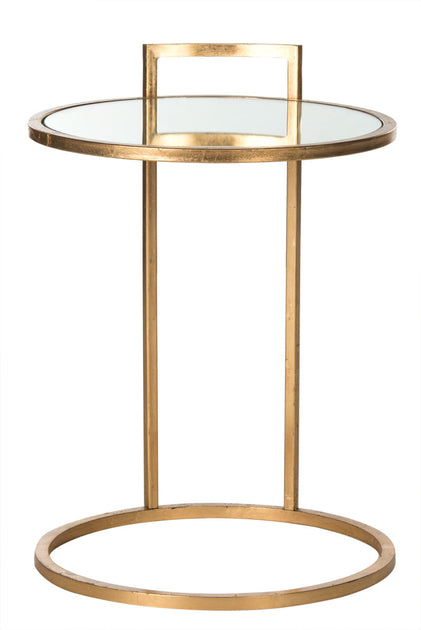 Safavieh Calvin End Table Gold Leaf 3