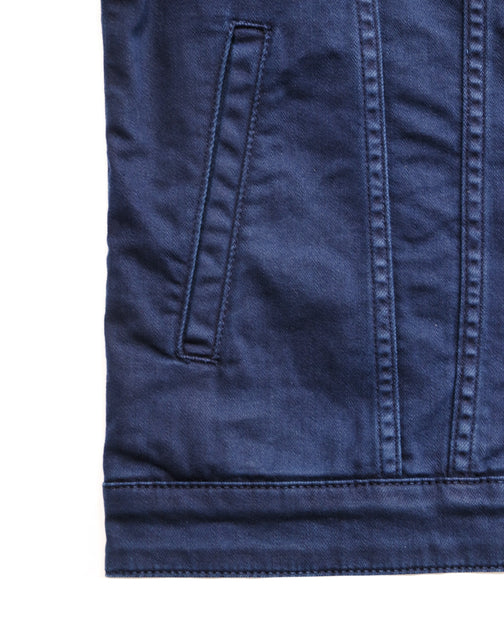 Luchiano Visconti Jean Jacket Navy Medium 4