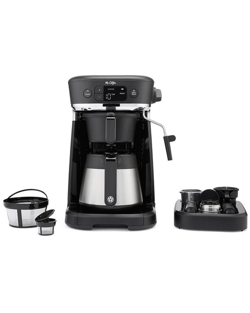Coffee Maker With Thermal Carafe And Single Serve Mr. Coffee All-in-one Occasions Coffee Maker With Thermal Carafe