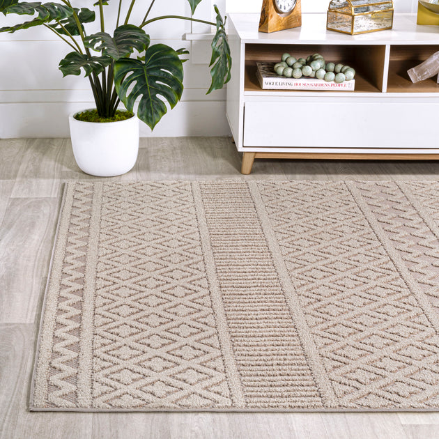 Jonathan Y Ormond Teppich Beige/Grau 4