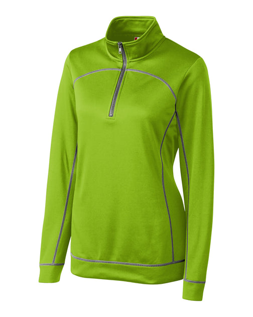 Clique Helsa Half Zip Jacket Green Large 2