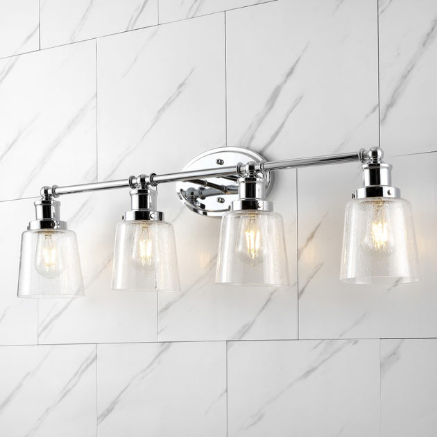Jonathan Y Beverly 31,75" 4-Licht Eisen LED Wandleuchte 2