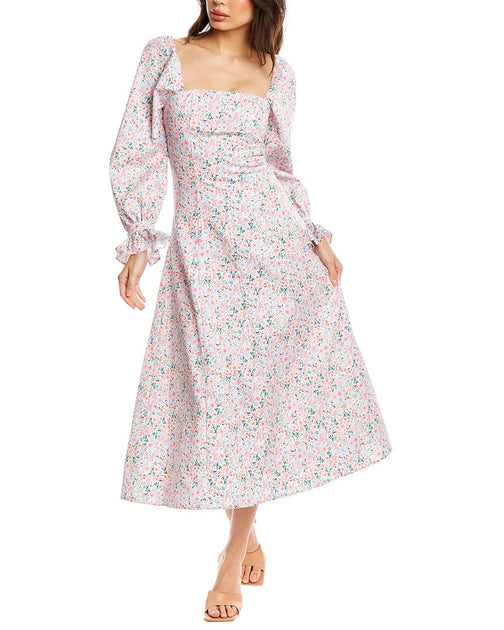 Olivia Rubin Willow Maxi Dress Pink US 4 2