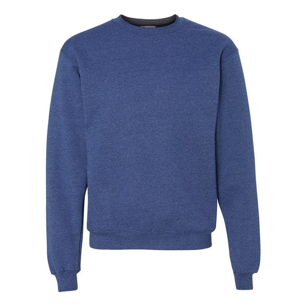 Champion Powerblend Crewneck Sweatshirt Blue Large 2