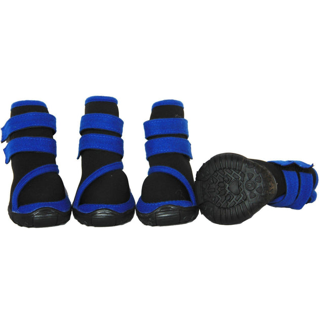 Pet Life Performance-Coned High Ankle Support Dog Shoes Black Medium 2