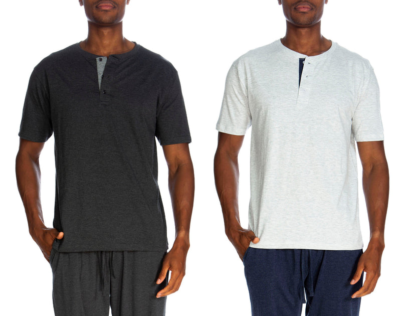 Unsimply Stitched Henley Manches Courtes Multi XLarge 4