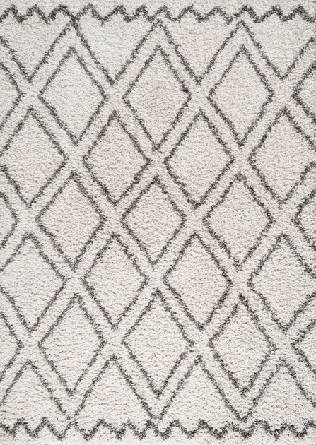 Tapis Shag Jonathan Y Soller Motif Losanges 3