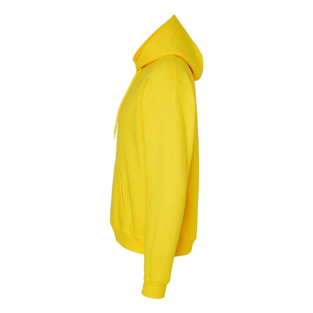 Hanes Ecosmart Hooded Sweatshirt Yellow Small 4