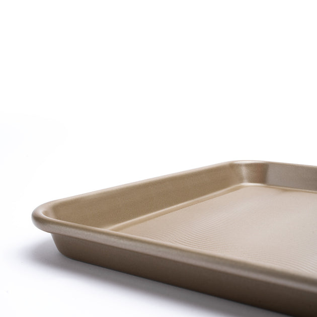 Cuisipro Rectangular Baking Sheet Pan Silver 17.5 x 11.75 inch 4