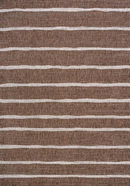 Tapis d'intérieur/extérieur Jonathan Y Colonia Berber Stripe 3