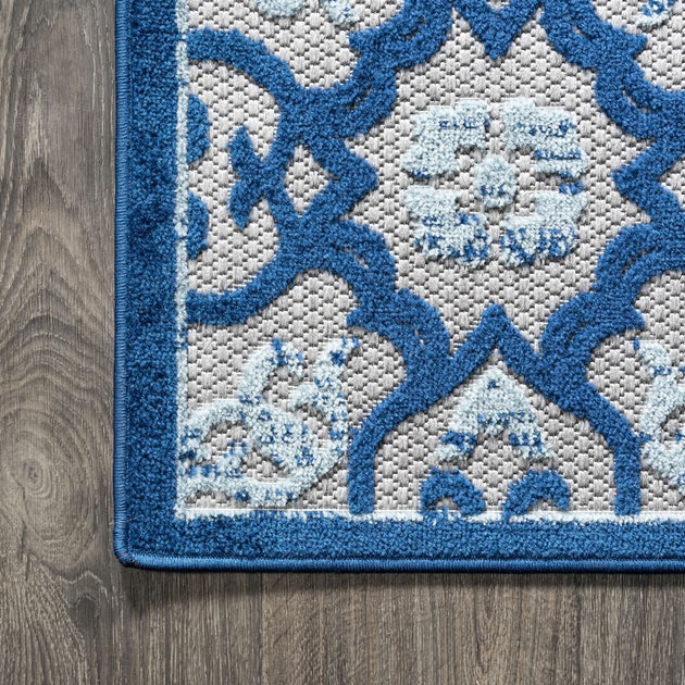 Jonathan Y Gallia Tile Trellis Area Rug 4