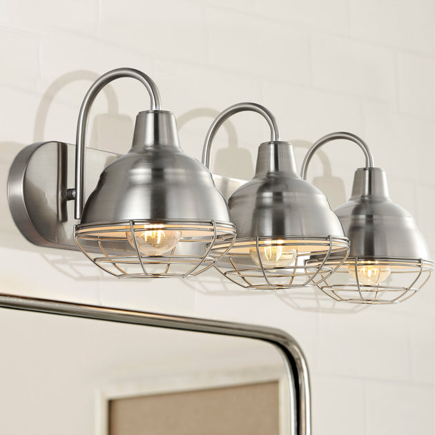 Jonathan Y Levi 24.5" 3-Light Iron LED Vanity Light 2