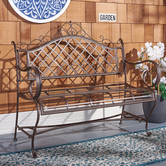Safavieh Abner Bench Blue 4