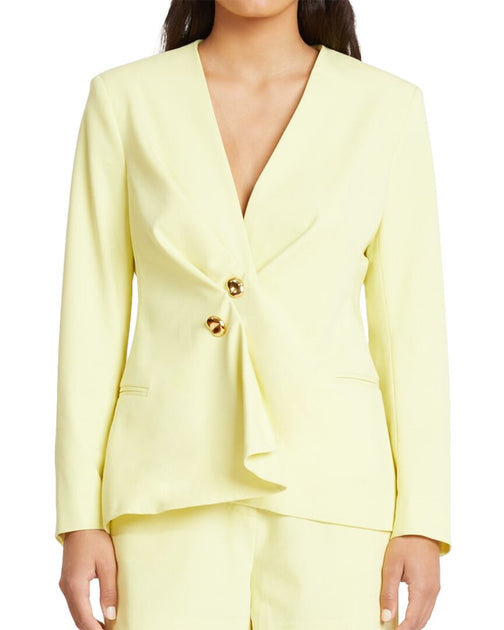 Tanya Taylor Melita Jacke Gelb US 2 2