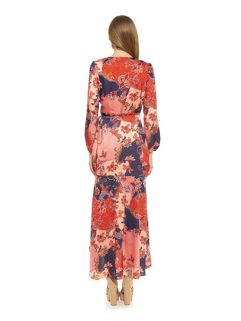 Alexia Admor Tala Maxi Dress Multi US 6 4