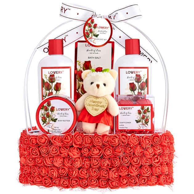 Lovery Spa Geschenkkorb Red Rose 2