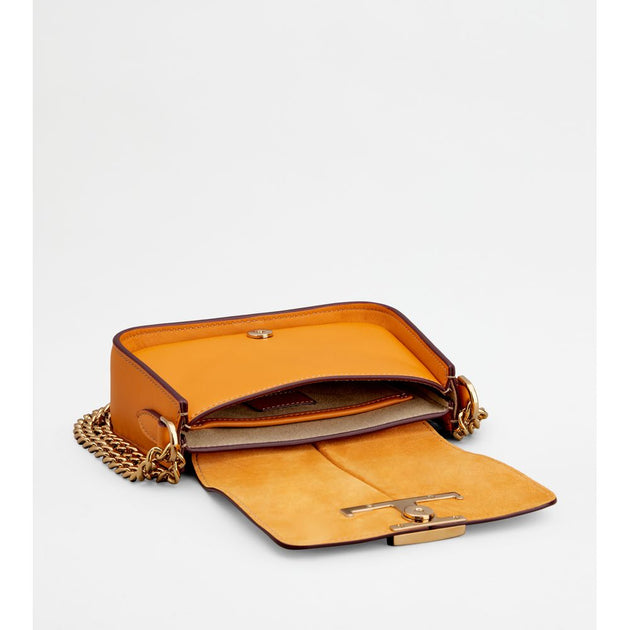 Tod's T Timeless Crossbody Bag in Leather Micro | ShopSimon