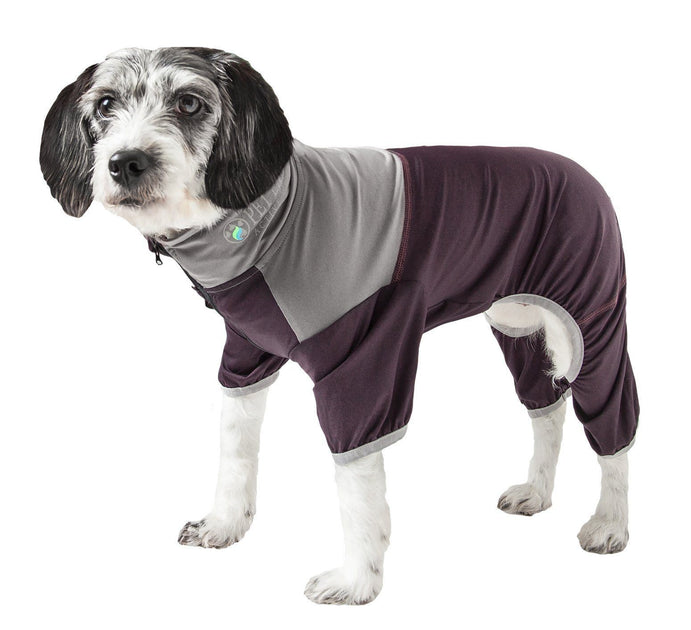 Pet Life Active Embarker Dog Tracksuit White Medium 2