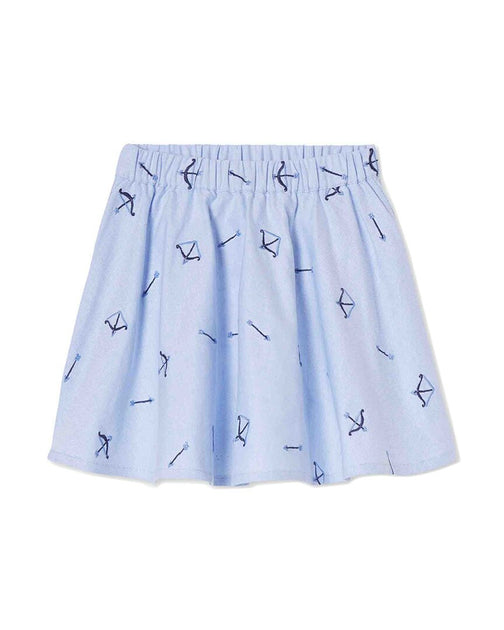 Classic Prep Sabrina Skirt Blue Large 2