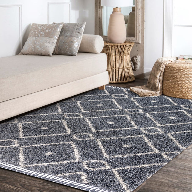 Tapis Marocain à Diamants Jonathan Y 4