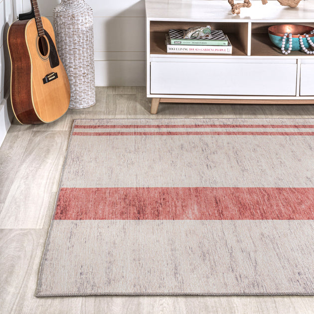 Jonathan Y Raita Area Rug Ivory/Pink 4