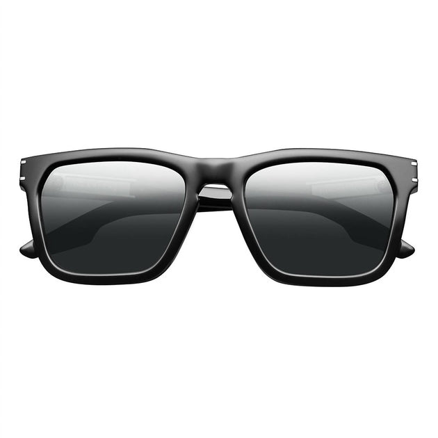NEW IVI VISION gravitas - grey ar polarized lens in polished black - brushed alu IVI Vision Gravitas Polished Black/Brushed Silver with Grey  main image 3