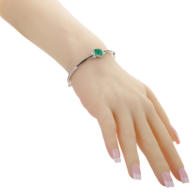 Stephen Webster Superstud Bangle Silver Black Multi 3