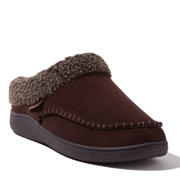Dearfoams Marshall Microsuede Moccasin Clog Multi Medium 3