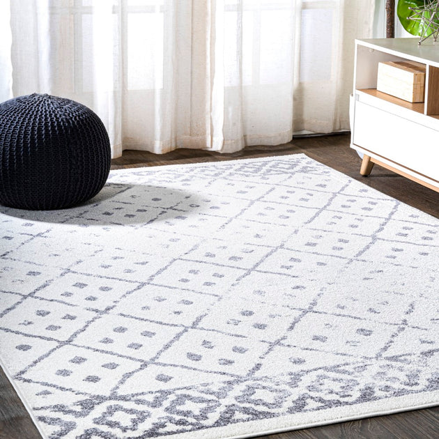Jonathan Y Juba Area Rug Ivory 2