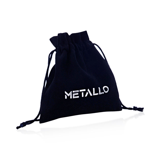 Metallo Stainless Steel Cable Bracelet Silver 3