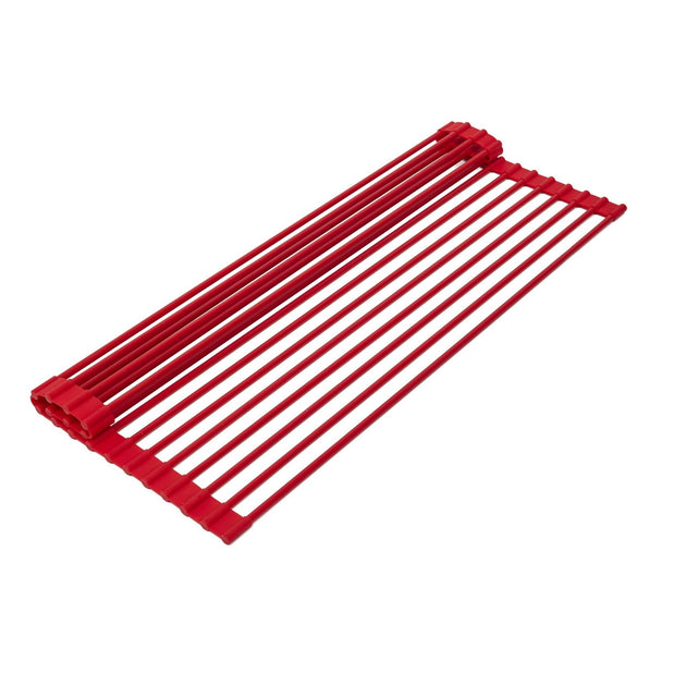 True & Tidy DR-881 Über-die-Spüle rollbares Abtropfgestell Grau 2