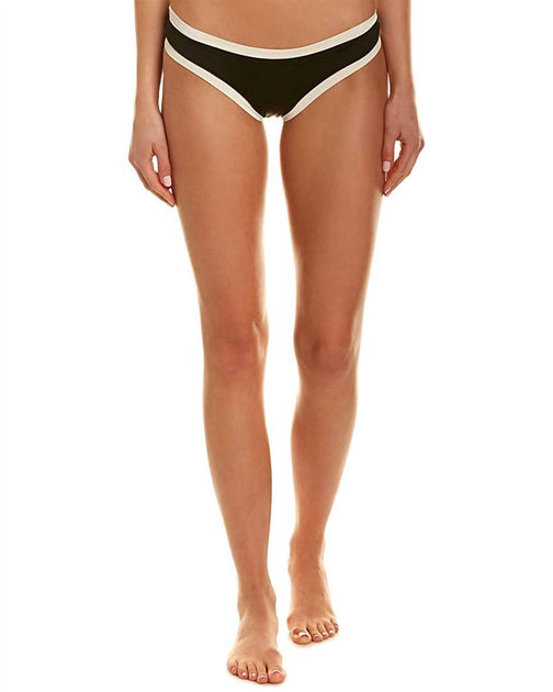 L Space Domino Hipster Bikini Bottom Black XS 2