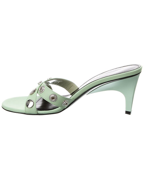 The Attico Mini Devon Sandal Green EU 36 3