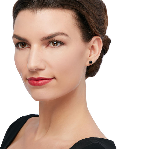 Ross-Simons Black Diamond Stud Earrings Black 7
