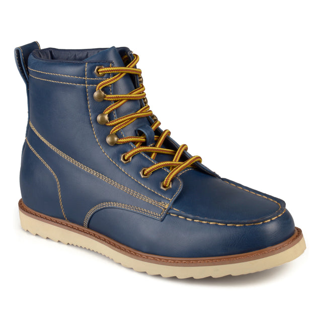 Vance Co. Wyatt Mock Toe Boot Brown 7.5 2