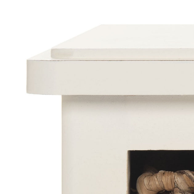 Safavieh Rooney Entertainment Unit White 3