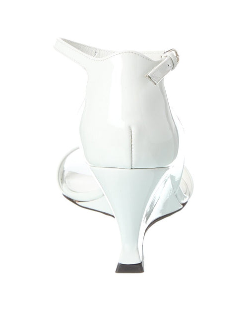 Salvatore Ferragamo Ferragamo Vidette Leather Wedge Sandal