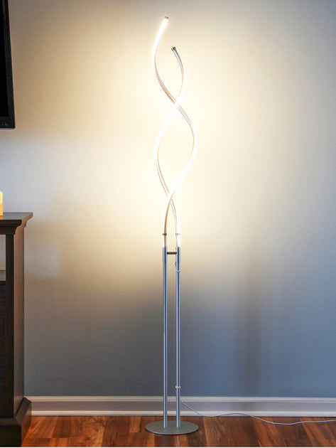 Brightech Embrace LED Floor Lamp Black 3