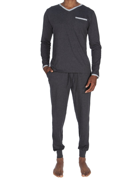 Unsimply Stitched Lounge Pant and Shirt Set Multi Small 6