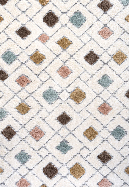 Tapis Jonathan Y Astrid Multicolore/Crème 3